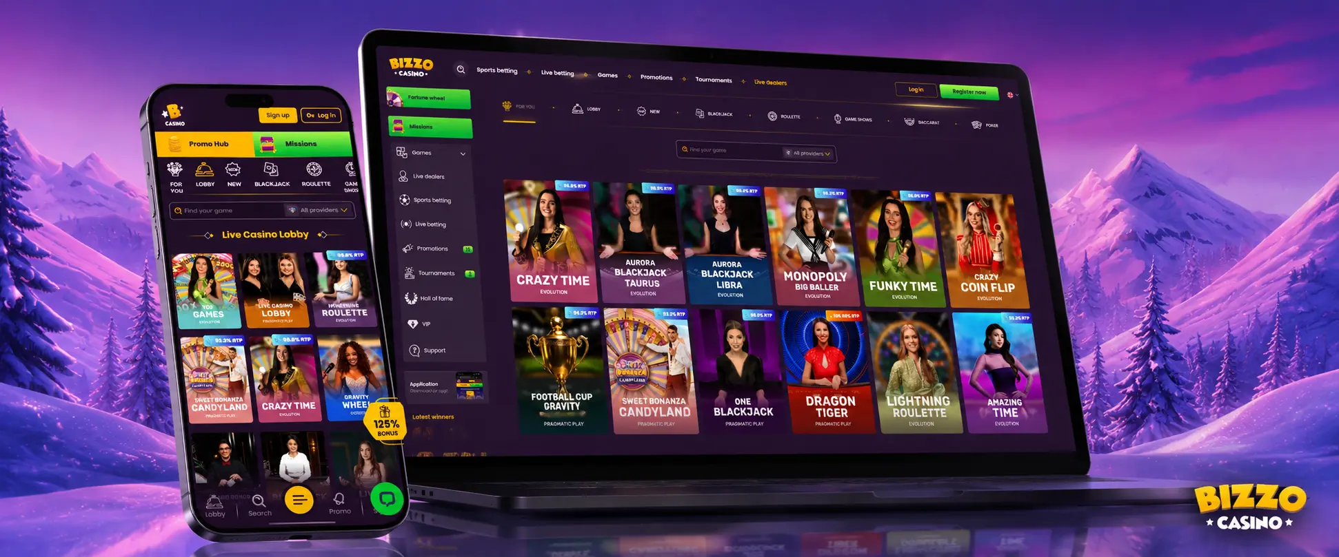 Cum începi jocurile live la Bizzo Casino?