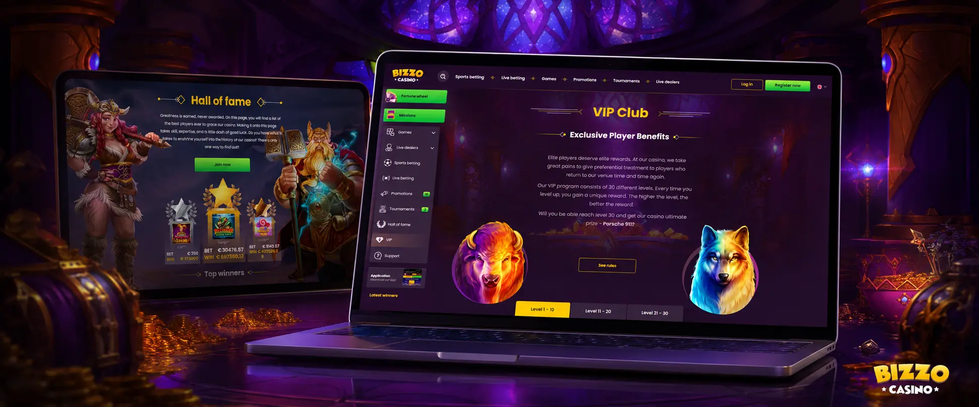 Cum începi la Bizzo Casino?