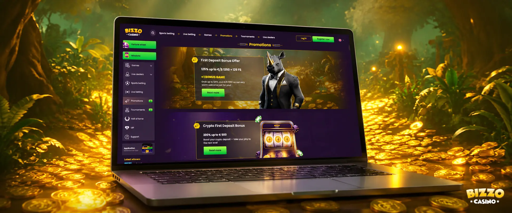 Ajutorul oferit de Bizzo Casino